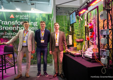 Jevgenijs Karklins, Gints Antoms en Davis Indan van Aranet