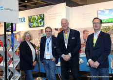 Ursula Stoll (TLR), André Pullen (TLR), Dennis Koeman (Control Union) en Vincent van Tol (Control Union)