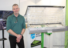 Gerdo Wennekers (Dutch Netting System) presenteerde EZ-guide, een nieuw geleidingssysteem