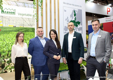 Plantenkweker Krason uit Polen had voor het eerst een stand op Fruit Logistica. Het bedrijf levert al aan veel landen, en wil graag groeien.
