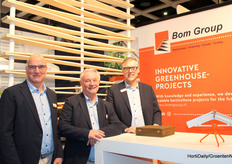 Rob de Wit, Lodewijk Wardenburg en Martin van Zeijl (Bom Group)