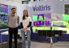 De speciale zonnepanelen van Voltiris komen we tegenwoordig in steeds meer kassen en op steeds meer beurzen tegen.