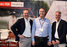 Ton van Dijk (Van Dijk heating), Ronald de Vos (Besseling Techniek) en Joek van der Zeeuw (Van Dijk heating)