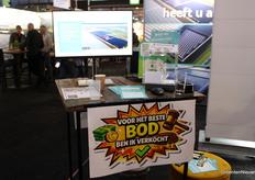 Aquasol Solar organiseerde een veiling op de beurs.