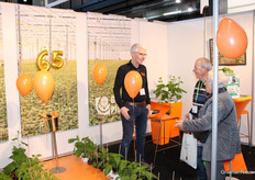 Henk van Dam van Globe Plant dat dit jaar 65 jaar bestaat.