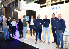 Dennis Raadschelders, Niels Kooistra, Gert Jan Goes en Erik Jansen (Philips). Met slimme functies slaagt de LED-leverancier erin nog altijd extra energie te besparen.