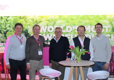 Arnold de Kievit, Peter Barentsen, Jan Mol, Wido Duncker en Joost Molenaar. Het beurs team van Oreon is actief op vele beurzen. Uiteraard ook in Gorinchem.