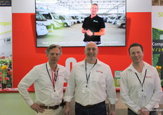 Bas Verlaan, Luco Brouwer en Simon Vermeltvoort (Profi NRG) helpen de glastuinbouw te verduurzamen.