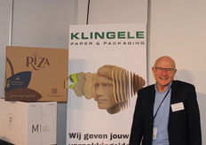 Gerard Slebus van (Klingele Paper & Packaging) had het prima naar zijn zin in Gorinchem.