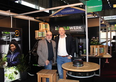 Casper den Drijver en Boris Veld van Veldwerk. De plek voor goede koffie en een leuk gesprek.