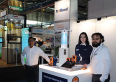 Duncan Anthonio, Tatjana Brandl en Jassi Singh van ProMinent.