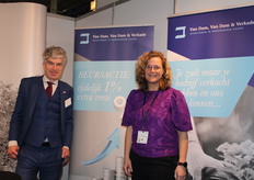 Cor Verkade samen met Mariette van Selm. veiligheid en rendement voor iedereen die ons kent.