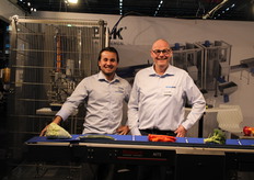 De eerste beursdeelname voor Ultrapak. Martijn Vertogen en Frank Benus waren zeer positief over de interesse van de telers.