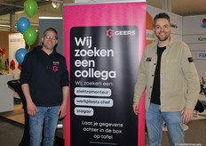 Bas van Mil en Rick Vermeer (Geers Grow Light Systems) zij zoeken Electromonteurs, montagemedewerkers en studenten met interesse voor techniek.