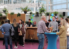 Direct na het event was er een gezellige borrel voor de deelnemende bedrijven. Deze wordt altijd goed verzorgd door de catering van het World Horti Center. In september dit jaar is er weer een nieuwe editie van de Banen en Stagemarkt graag tot dan.