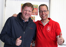 Robbert Leisink (Fruitful Berries) woont om de hoek bij het nieuwe bedrijf van Jan van Genderen in Egchel.