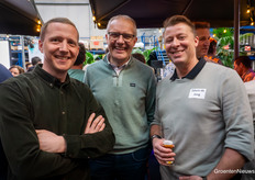 Remko de Vries en Jaap Heijboer, F&H Crone, en Bom-medewerker Edwin de Jong