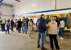 Bij Bryte kon je tomatensoep en tomatenijs krijgen en ook tomaten kopen.