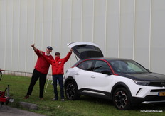 De mannen van het draaiorgel waren zeer enthousiast!