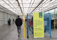 Er was veel aandacht besteed aan de aankleding van de route.