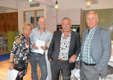 Karin van Steekelenburg, Ruud Jansen, Peter van Steekelenburg en Theo Duijvestijn