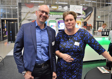 René Zwagerman (Zwagerman Advisering Projectmanagement) en Jorien Burger (Hoogheemraadschap van Delfland).