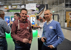 Gerald Bruinen (Kwekerij Geefplant) en Frits Zwinkels (SV.CO).