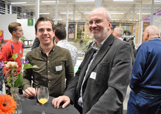 Silvio Zeeman (Hoogheemraadschap van Delfland) en Piet Hartog (Lentiz MBO Westland).