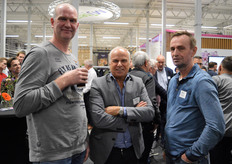 Edwin Huisman (Huisman Chrysanten), Carel Zwinkels (AAB) en Hans Vijverberg (Hans Vijverberg).