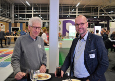 Marius Hofman (Maatschap Hofman en Noordam) en Mark Alblas (MeteoGroup).