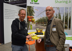 Corné Zwinkels (Kwekerij Arkse) en Maurice Wubben.