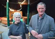 Tilly Hessels en Jan Pluym van Hesco, totaaltoeleverancier voor de glastuinbouw.