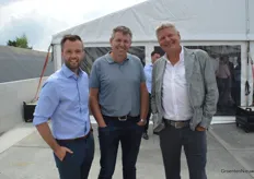 Thomas Frankhuizen (Rabobank), Jack Groenewegen (Prominent) en Arie Kruithof (Triple Group)