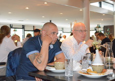 Biko Gospodin (Plant Raiser Ltd) and Peter Reiders (Rijk Zwaan)