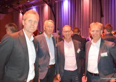 Jasper Bouwman (Grodan), Piet van Adrichem, Eric Pero en Marc van Buijtene (Renewi)