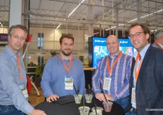 Gert-Jan Bol (Alcomij), Vincent Kickert (ARC-Technology), Eric Schäfer (Alcomij) en Reyer van der Louw (Logiqs)