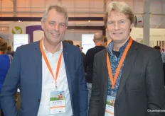 Ad de Koning (Ridder Growing Solutions) en Marc Ruijs (Wageningen Economic Research)