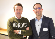 Ruud van Niel (Kwekerij van Niel) en Martijn van Andel (JEM-id)