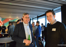 Frank Midavaine (Rabobank Westland) en Mark van der Salm (Snijpunt)