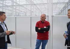 Willem-Jan de Kort (Haifa), Gert Voeten (Delphy) en Arjan van Leest (Jiffy)