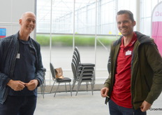 Leo Lansbergen (Fluence) en Remco van Endschot (Delphy)