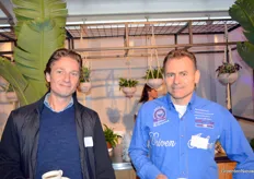 Michael Zomerdijk (MPrise Agriware) en Gert-Jan van der Spek (Solyco)