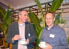 Sander Pot (Plant Dynamics) en Dennis Medema (Glastuinbouwbouw Nederland)