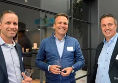 Ton van Adrichem (ING Nederland Retail), Leo de Vries (KP Holland) en Robin Berendse (Yeald)