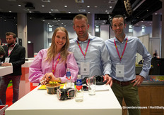 Diana van der Meer, Johan Knol en Ralph van der Caaij van TNI.