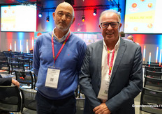 Jorge Aguilar van Sakata met Pedro Ruiz Garcia van La Palma