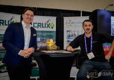 Bjard Schoots (Crux Agribotics) en Christophe Eymard (MECA-PAC)