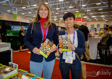 Patricia Quadros en Rebecca Co (Healthy Hydroponics Innotech)