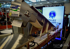 Een AgriNomix op de stand bij Zwart Systems