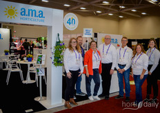 A.M.A. Horticulture viert dat het bedrijf 40 jaar bestaat.